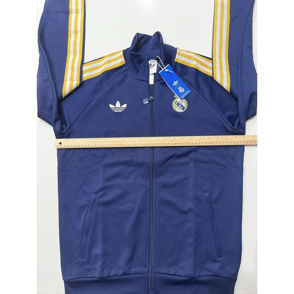 Adidas REAL OG TT Real Madrid Men's Dark Blue Track Jacket M KE3846